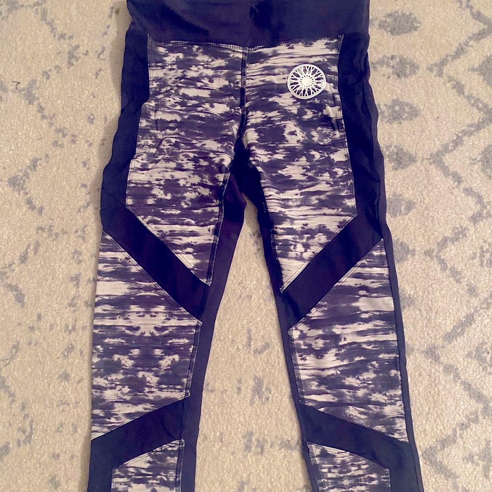 Soul Cycle Leggings Mesh Tights Size M
